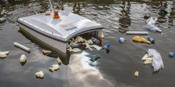 Una aspiradora marina para disminuir la contaminación en océanos