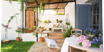 Patios: cómo planificar su diseño y decoración