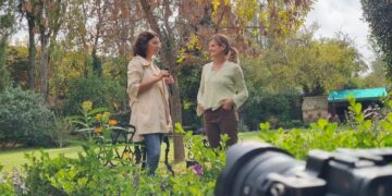 María José Silveyra: Otoño en el jardín de una jardinera con alma de artista