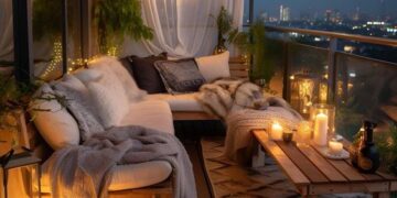 Balcones: ideas para aprovecharlos en invierno