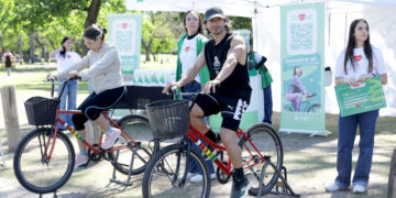 Avalian pedaleó por la salud y el ambiente con su acción “Yo ❤️ Bici”