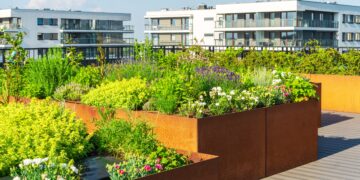 Terrazas verdes: un techo que florece