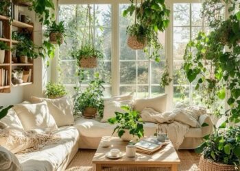Diseño biofílico en casa: cómo integrar naturaleza y arquitectura sin gastar fortuna
