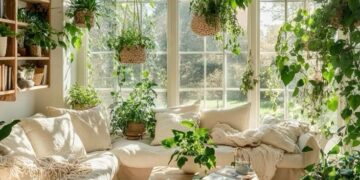 Diseño biofílico en casa: cómo integrar naturaleza y arquitectura sin gastar fortuna