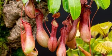 Nepenthes: la planta carnívora que puede atrapar hasta ratones