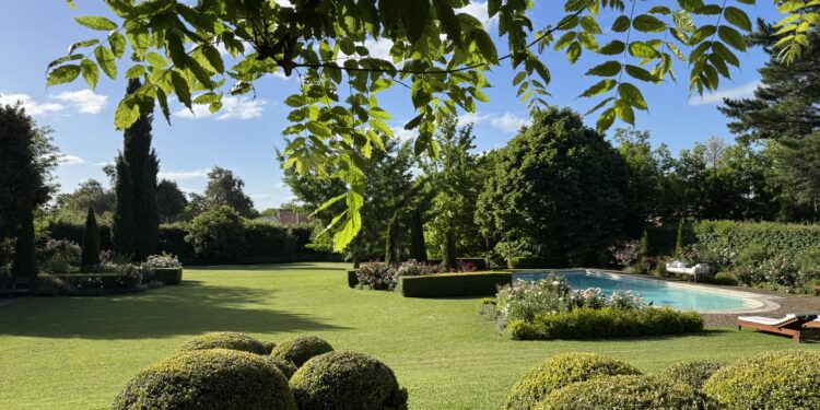Entre rosas y rincones: el jardín de Lidia Nieto es simplemente perfecto