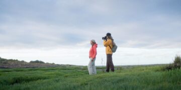 El invierno tiene un secreto en la costa de Chubut: un camping donde el silencio también es paisaje